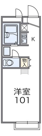 レオパレスグランシャリオの物件間取画像